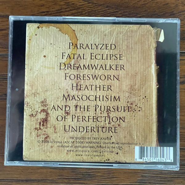 In Virtue - "Delusions of Grandeur" (2008) EP CD in Jewel Case